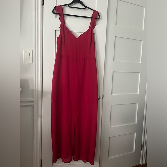 Dynamite Floor Length Chiffon Dress - Size L - Picture 1 of 4